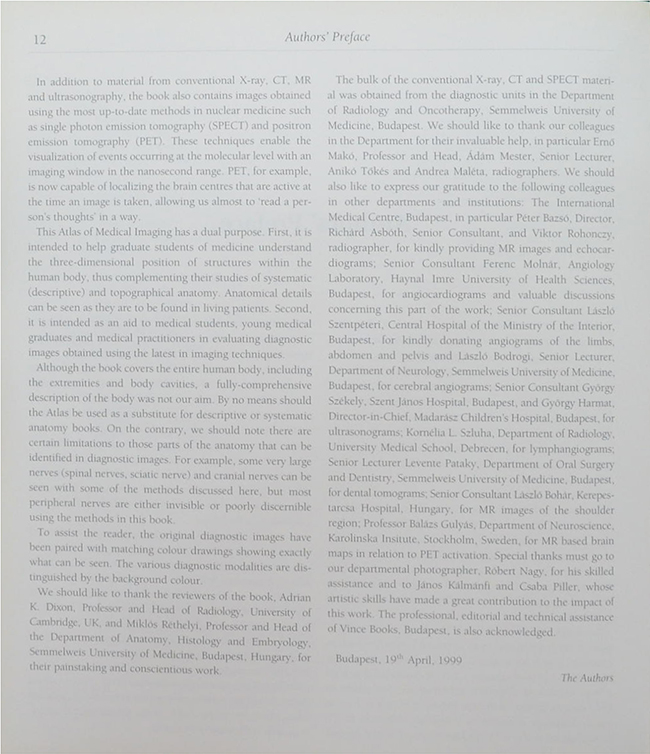 Anatomy of the Living Human ATLAS OF MEDICAL IMAGING