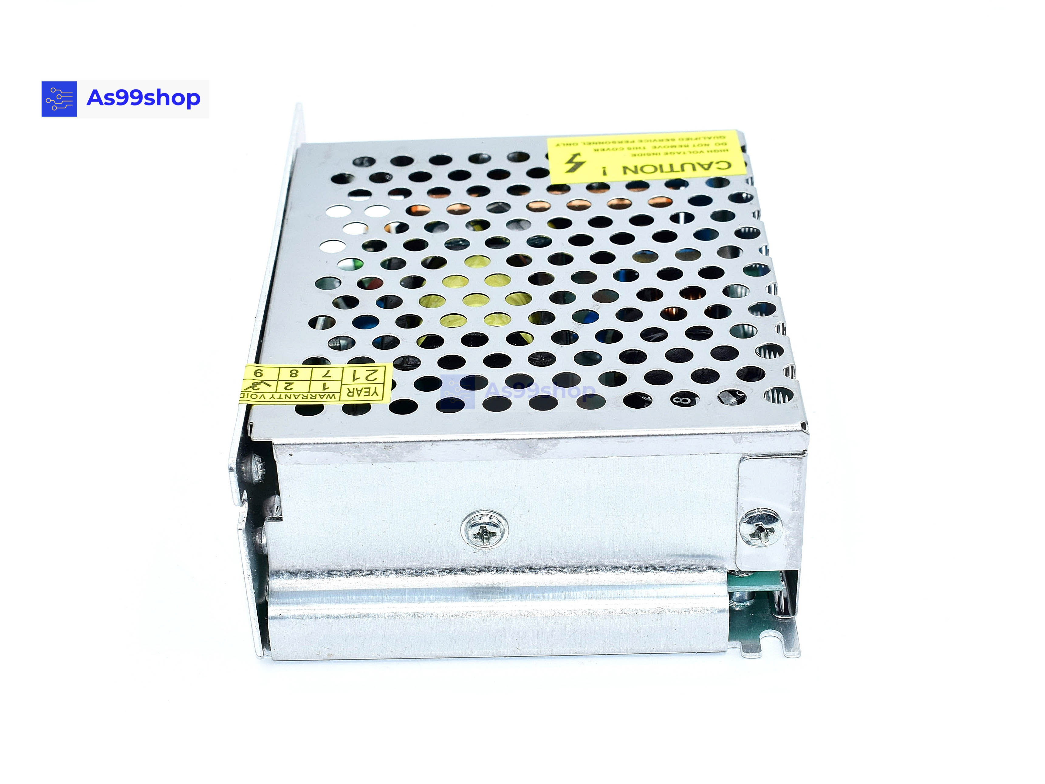 Switching Power Supply สวิตชิ่งเพาเวอร์ซัพพลาย 5V 8A 40W(สีเงิน) S-40-5