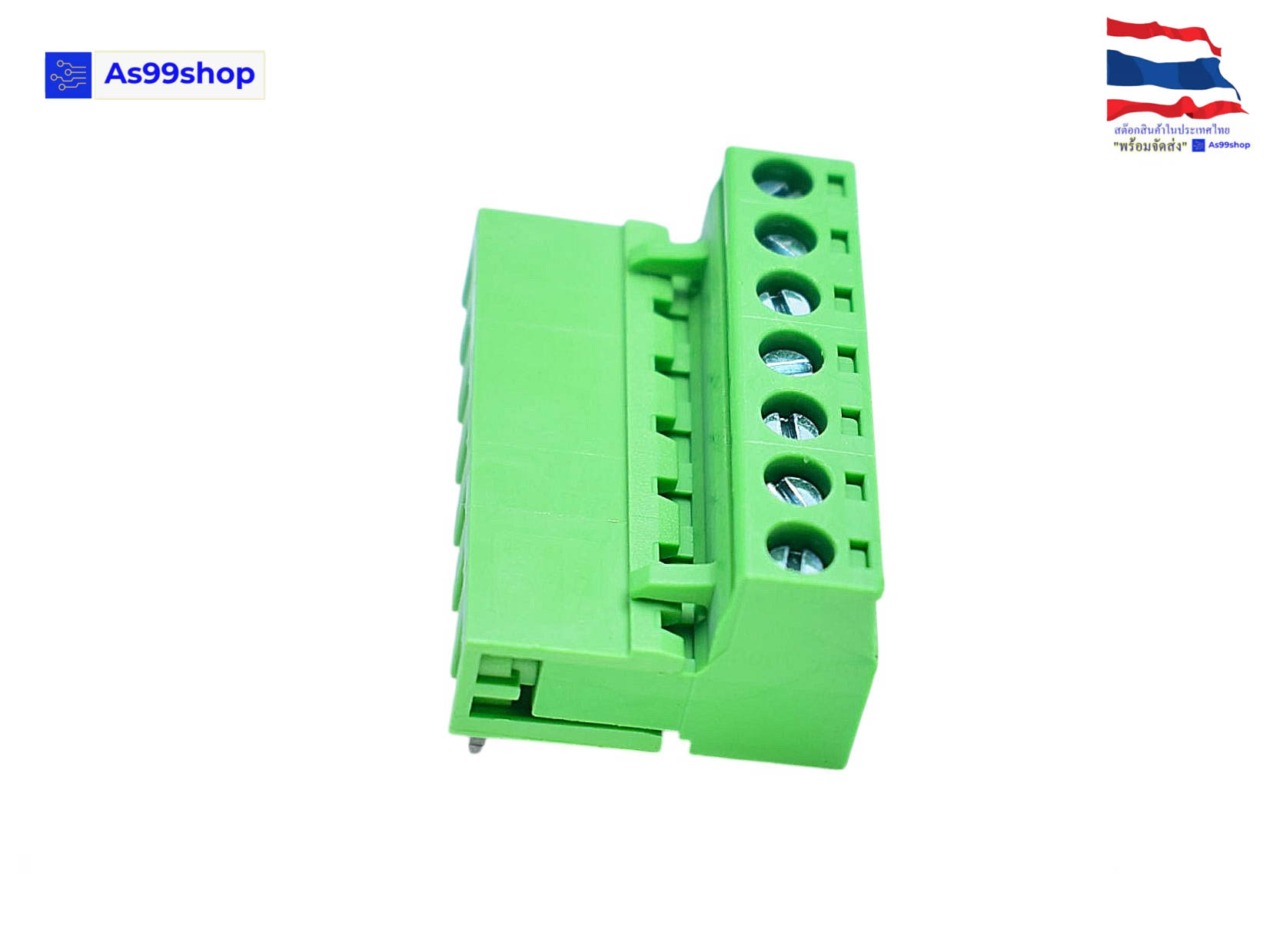 Terminal Block PCB connector 7P / 2EDGK 5.08mm plug-in ( 1 ชุด ผู้+เมีย )