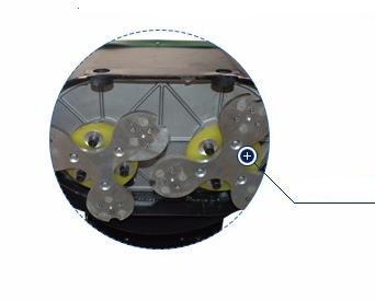 แผ่นยางรองเครื่องขัด (Torsion Rubber) KMAN