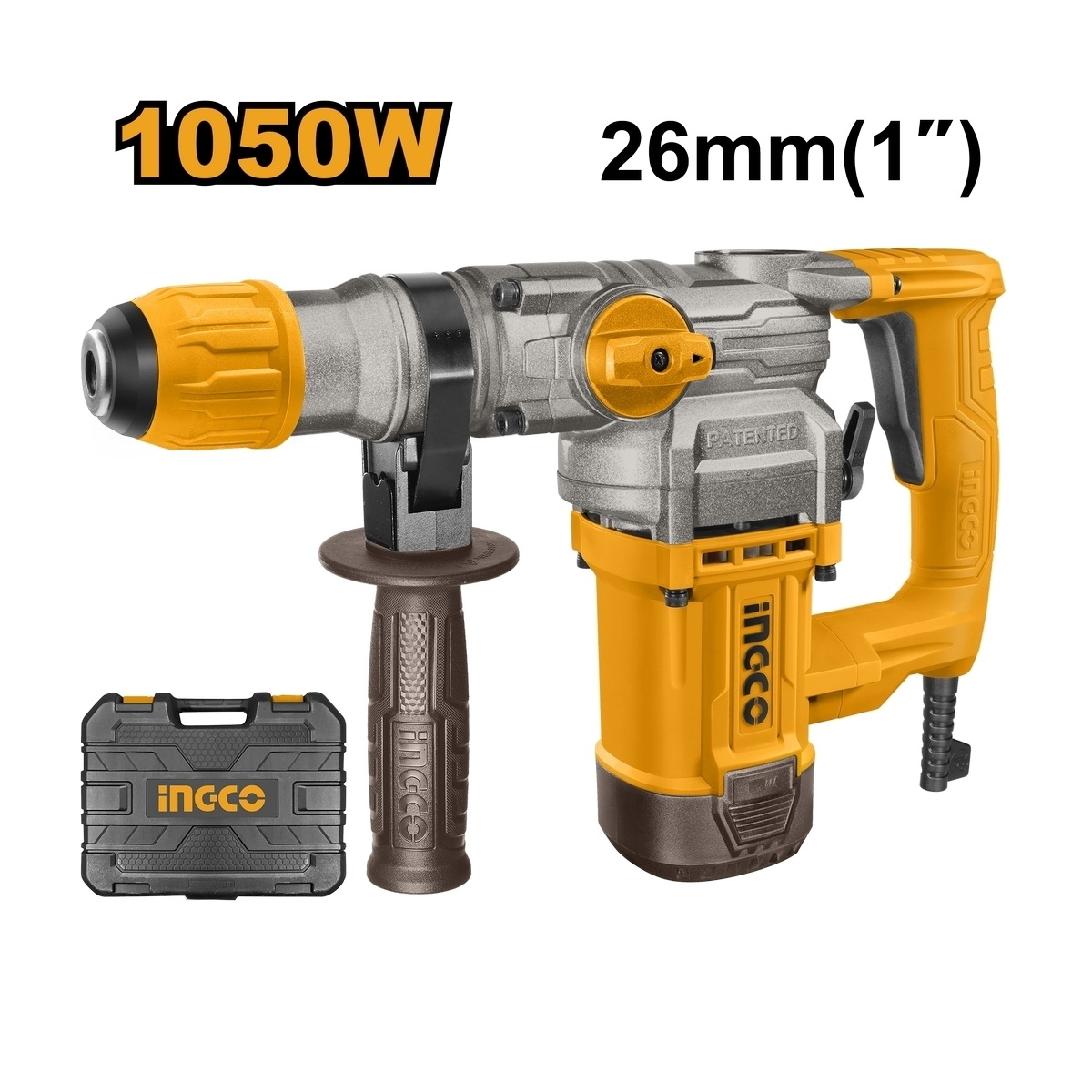 INGCO RH10506 สว่านโรตารี่ 26mm 1050W SDS Plus 3ระบบ