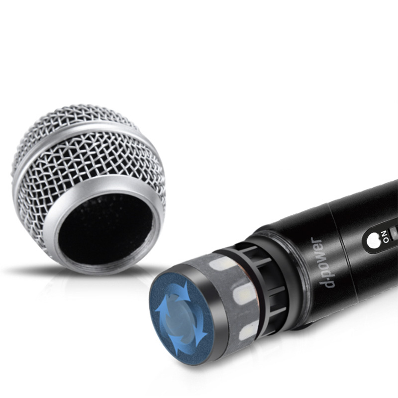 d-power ไมค์โครโฟนแบบมีสาย รุ่น MC-01 คุณภาพดี สายยาว 3 เมตร ขั้วต่อเเบบ 3-pin XLR ใช้ได้กับลำโพงทุกรุ่น รับประกัน 1 ปี