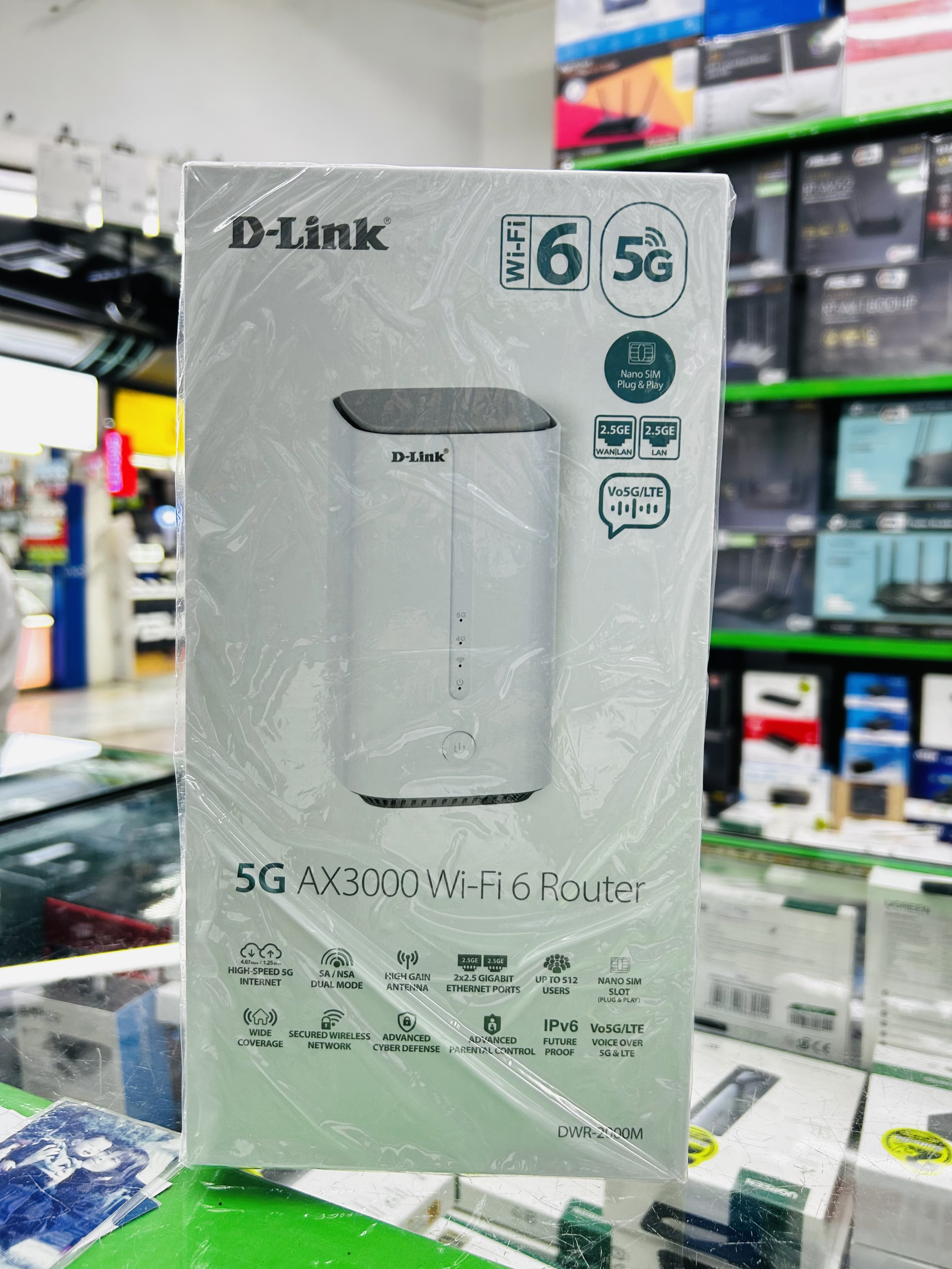 DWR-2000M 5G AX3000 WiFi6 Router