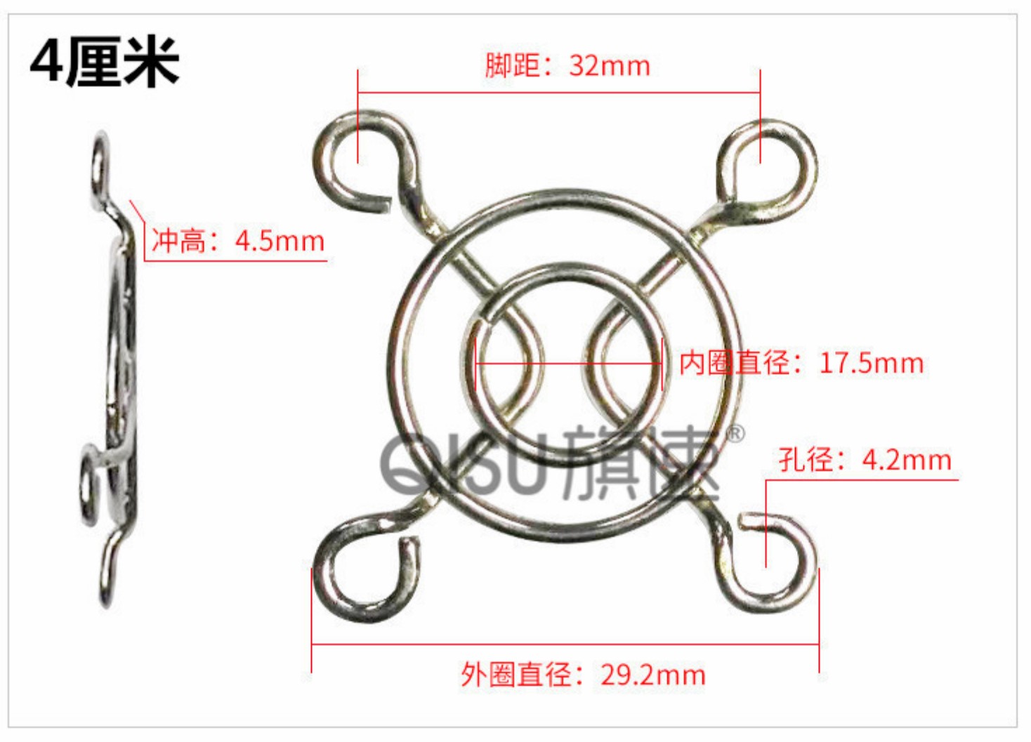 ตะแกรงโลหะ ครอบพัดลมระบายความร้อนขนาดเล็ก Fan metal iron mesh(จำนวน 1 ชิ้น)
