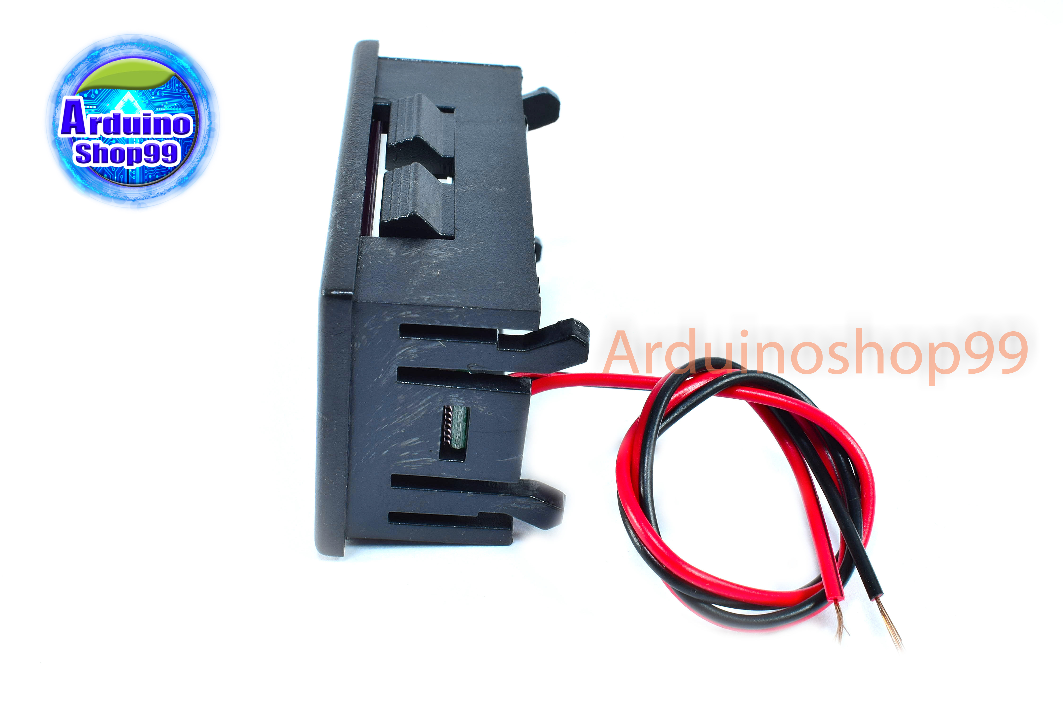 จอแสดงผล ค่าโวลต์ DC voltage meter head 0.56 inch LED 12V - 60V