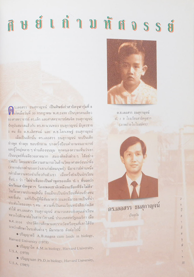 36 ปี สาธิตจุฬาฯ