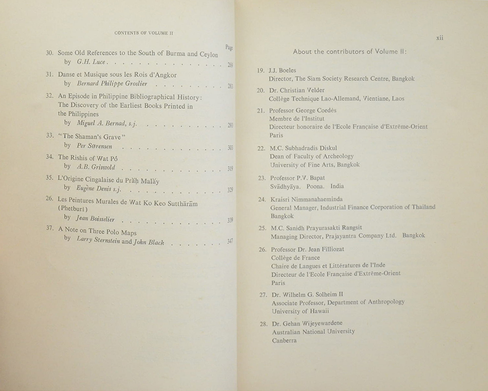 FELICITATION VOLUMES OF SOUTHEAST-ASIAN STUDIES VOLUME II