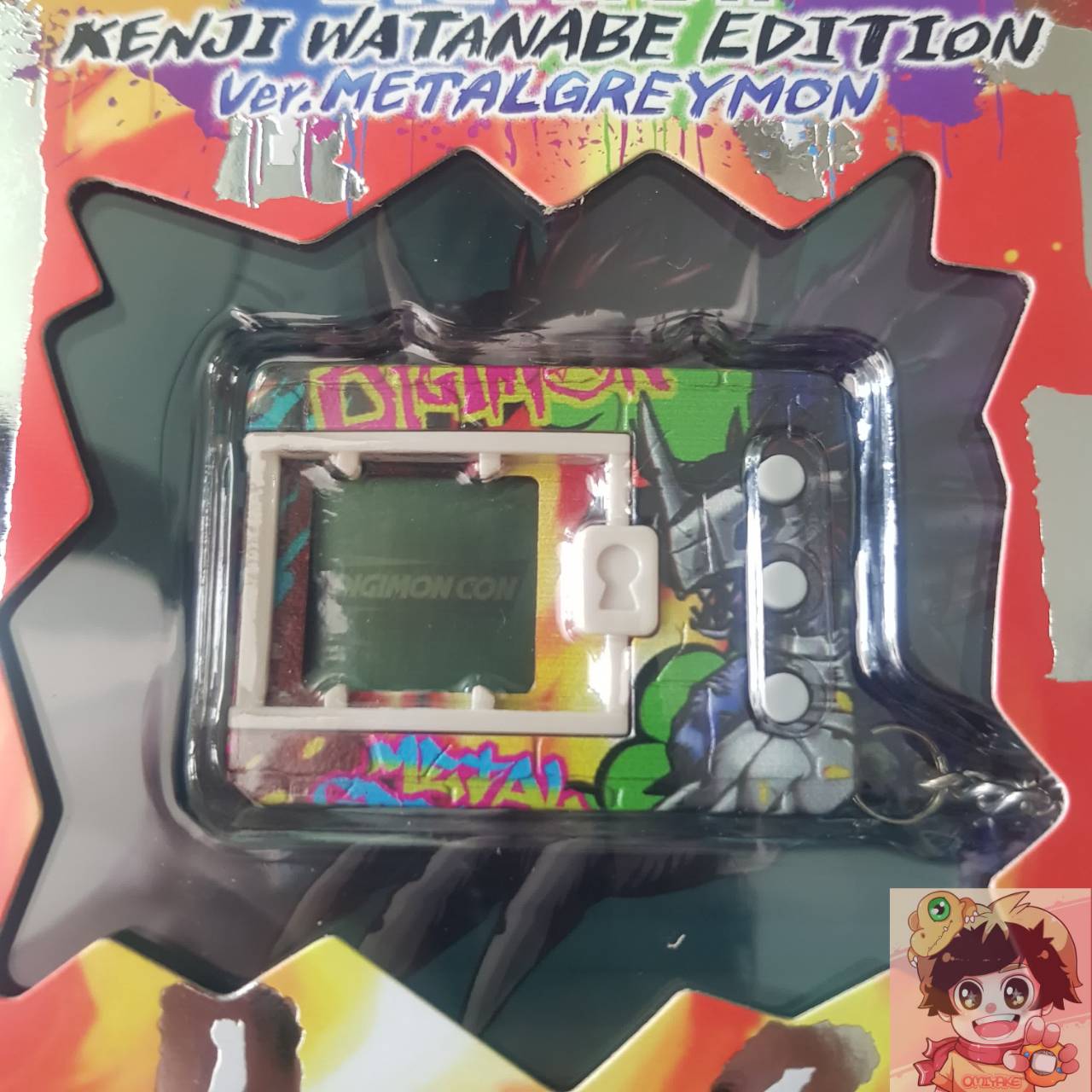 BANDAI DIGIMON Digital Monster V-PET(Digimon Con 2023) KENJI WATANABE EDITION - METALGREYMON COLOR ดิจิม่อน วีเพ็ท