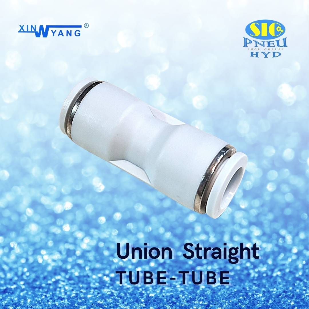 SPU : UNION STRAINGHT ข้อต่อตรงเข้าสายเท่ากัน 2 ด้าน สีขาว
