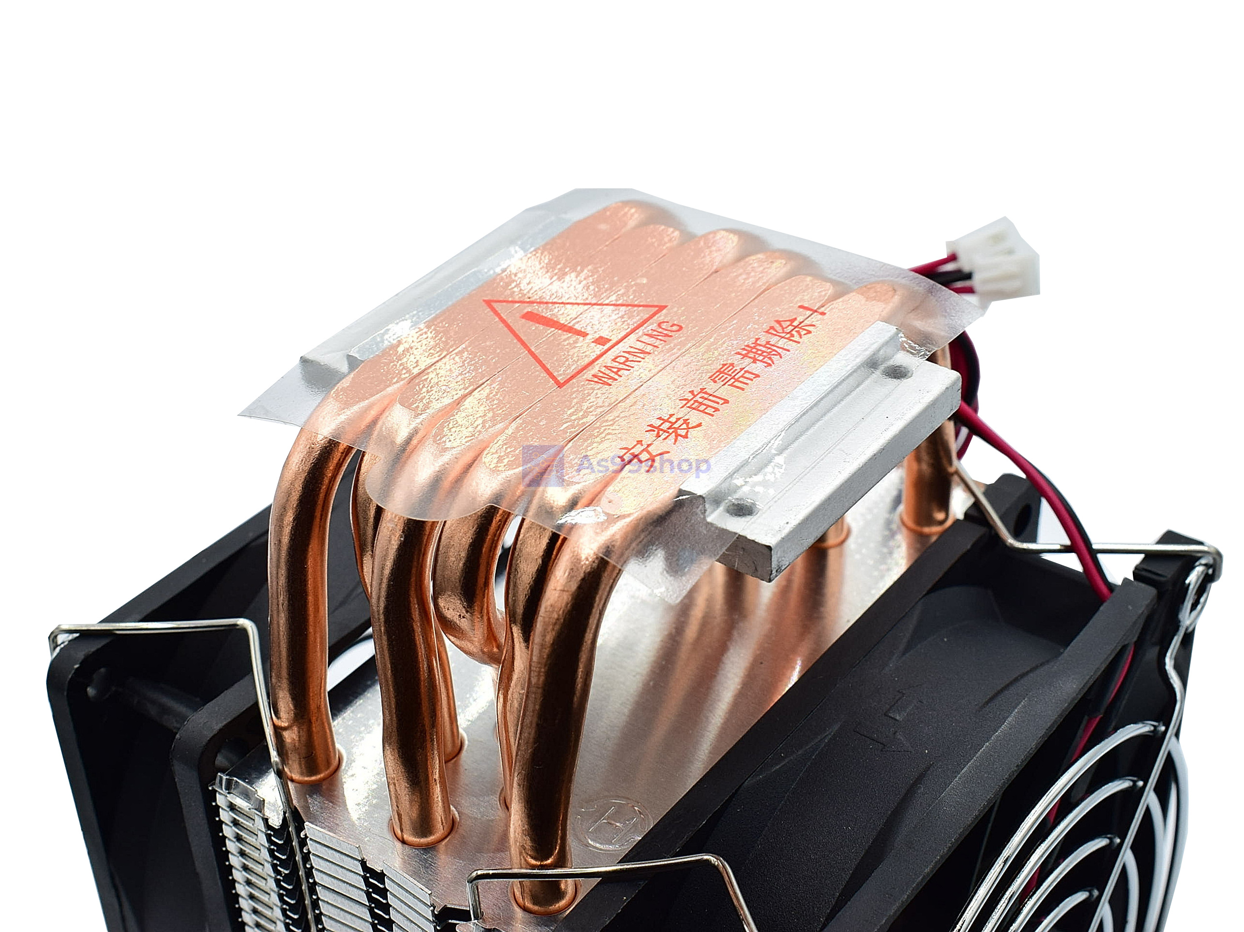 ชุดถ่ายเทความร้อนขนาด 6 ท่อ 6 heat pipe radiator 40*40 semiconductor refrigeration chip DIY