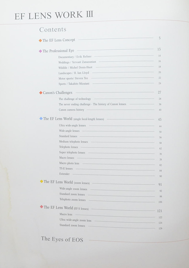 EF LENS WORK III The Eyes of EOS