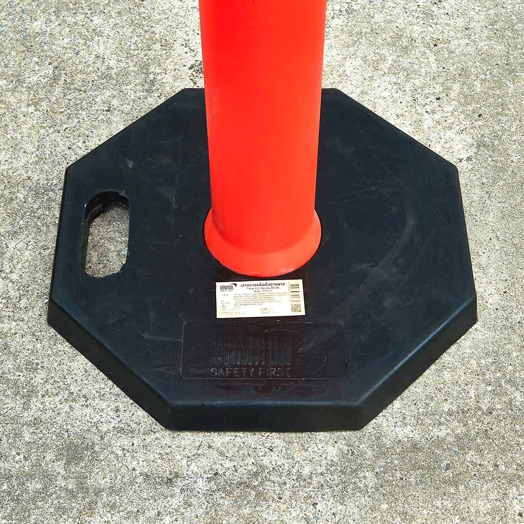 YAMADA เสาจราจร ฐานยาง 110cm