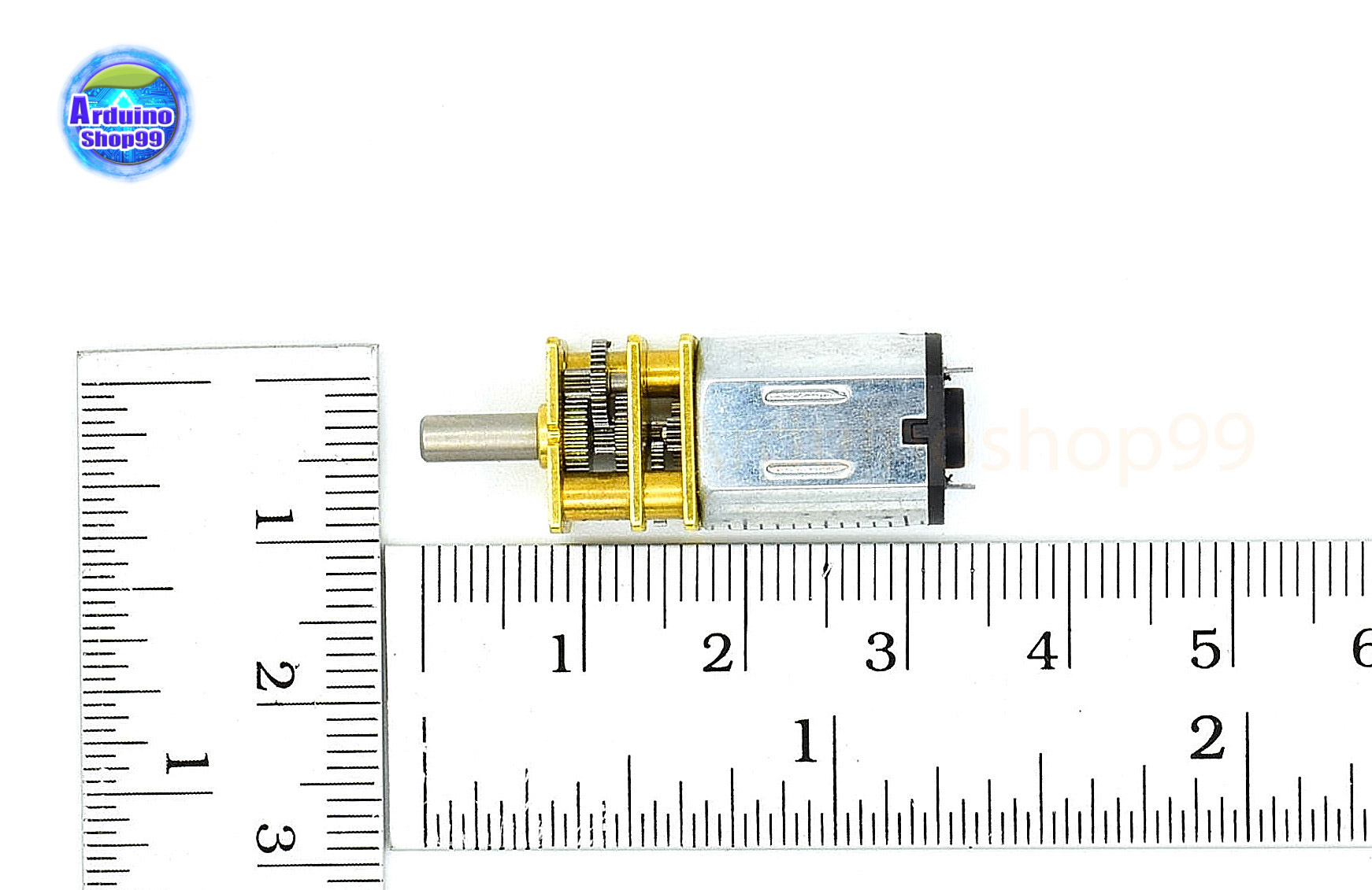 GA12-N20 3-12V 35-120RPM DC Micro Geared Box Electric Motor(ไม่มีสาย)