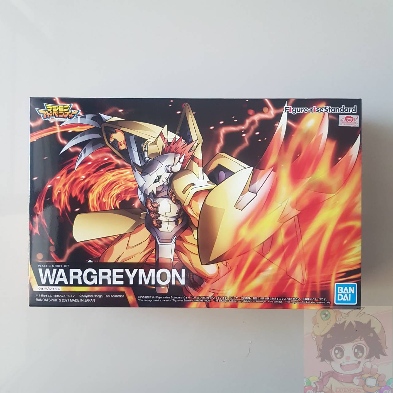 BANDAI DIGIMON Figure-Rise Standard - WarGreymon Anime DIGIMON ADVENTURE Ver. ดิจิม่อน วอร์เกรย์มอน กันพลา