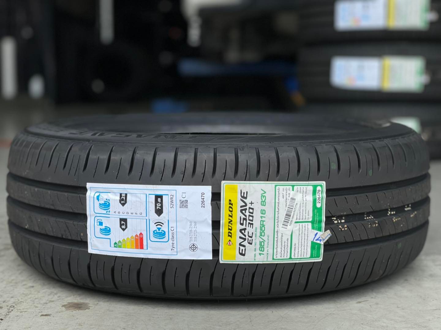 ยาง DUNLOP EC300 PLUS 185/55-16