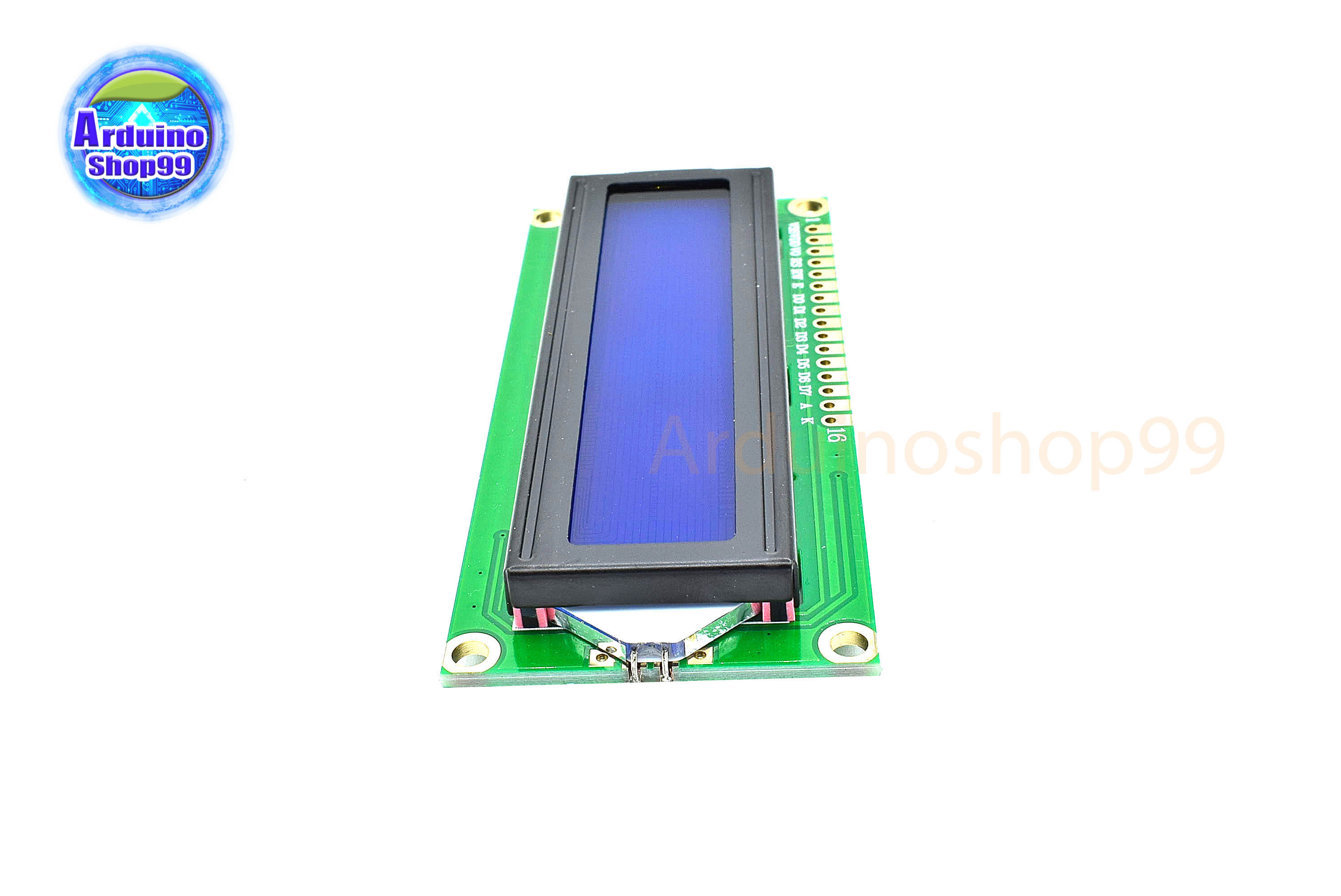 จอแสดงผล LCD1602 ขนาด 16*2 สีน้ำเงิน ; LCD1602(Blue Screen)