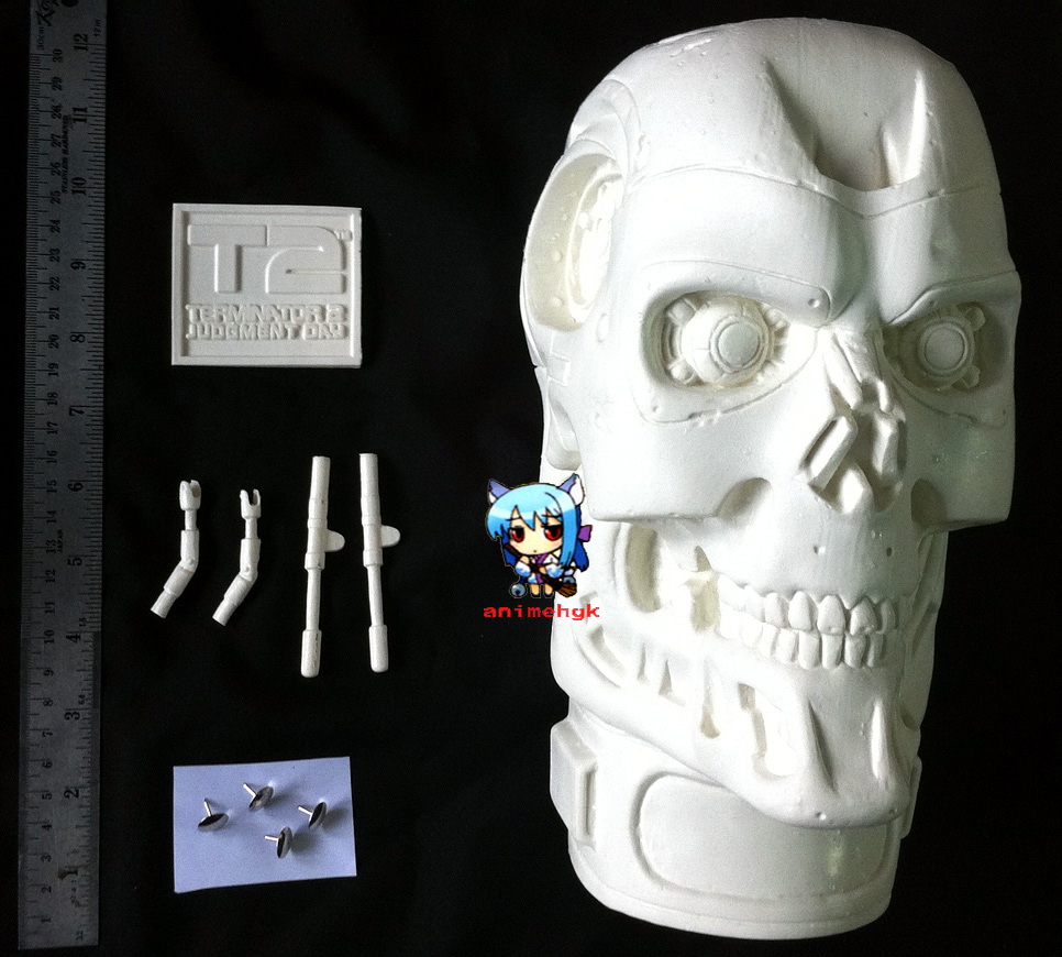 T-800 Head Skull 1/1