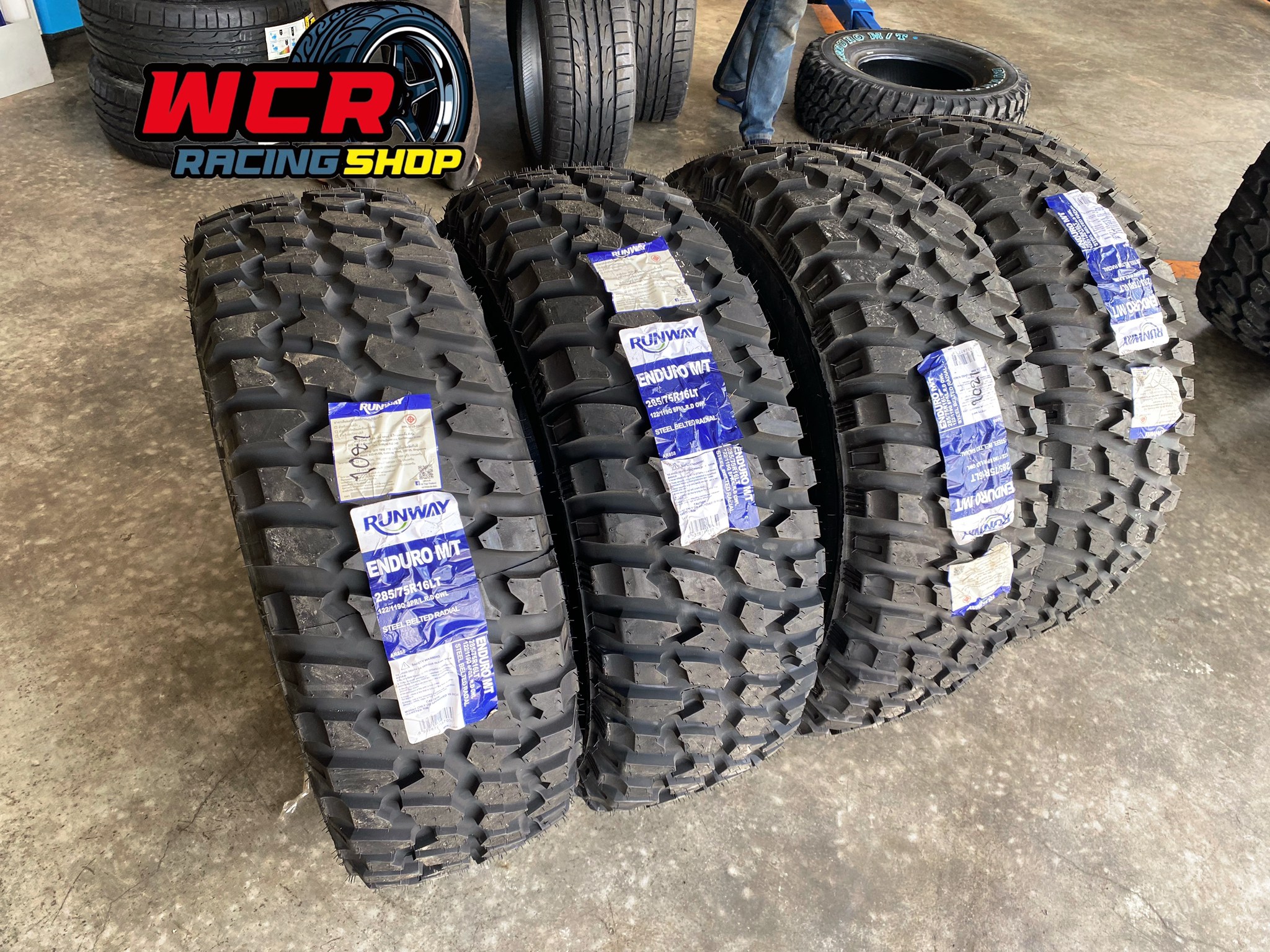 ยาง RUNWAY ENDURO MT 8PR LT 285/75-16 ปี 21
