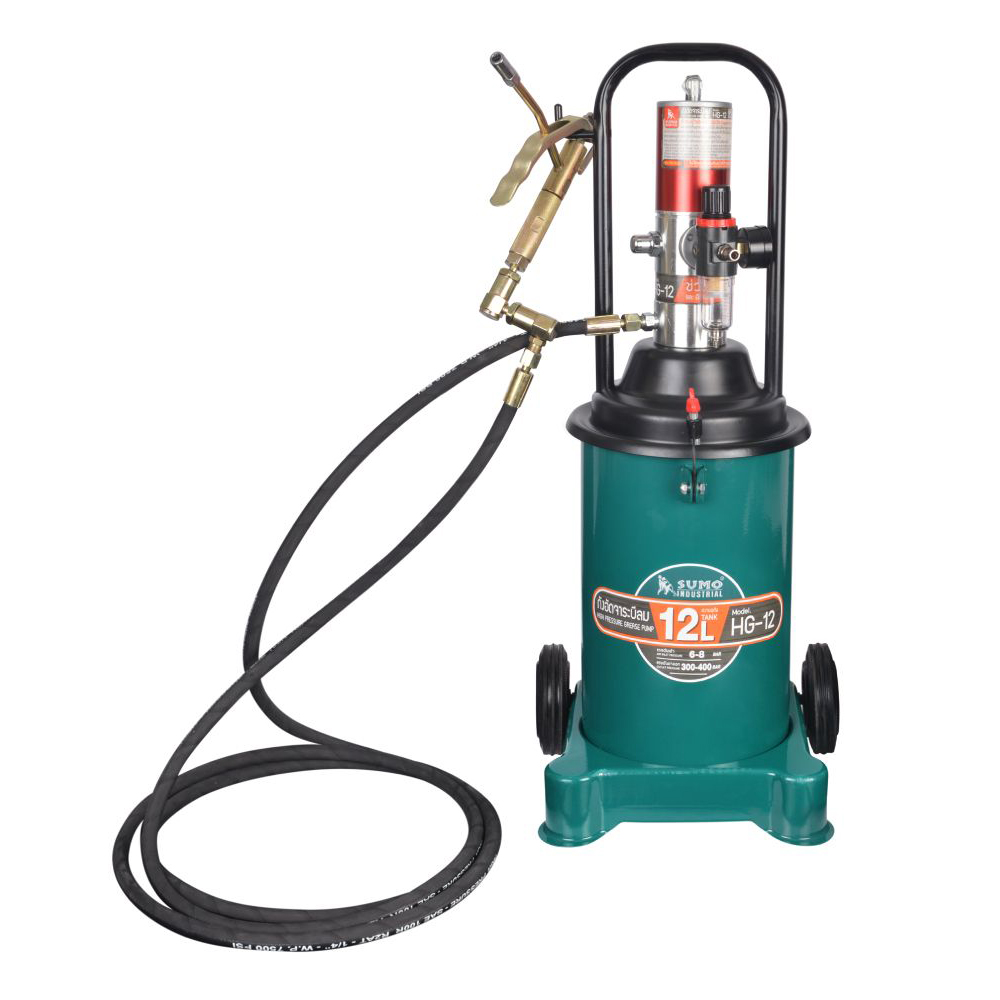 SUMO HG-12 ถังอัดจารบีใช้ลม 12L สำหรับจารบี No.0-1