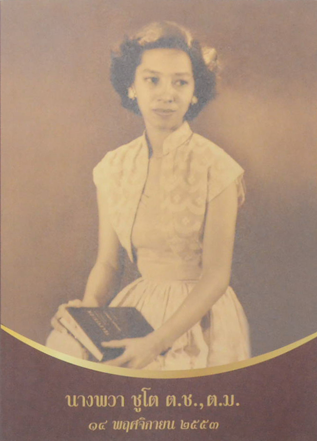 นางพวา ชูโต (ส่งบุญ)