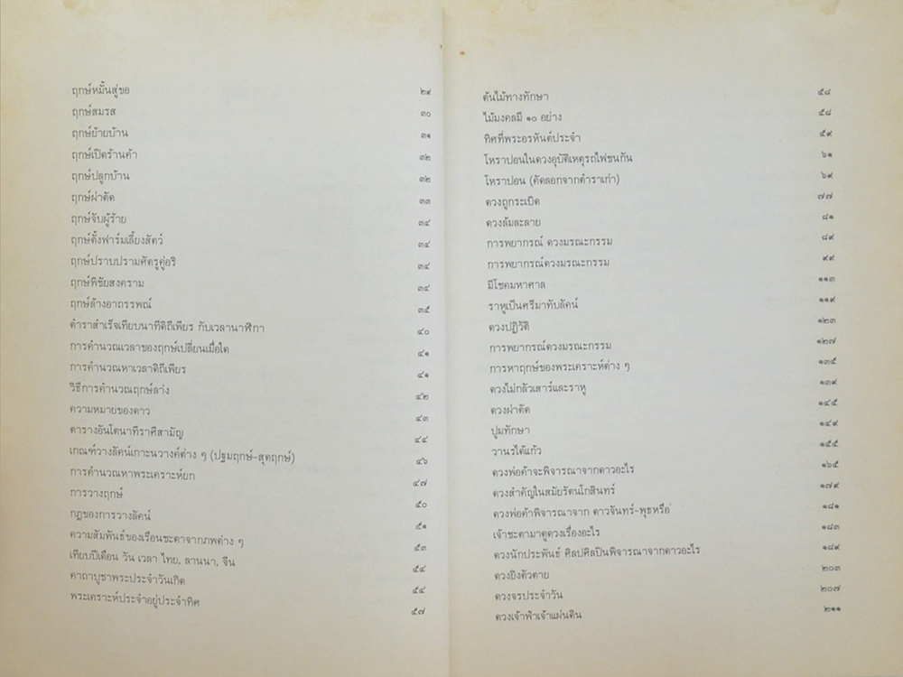 การให้ฤกษ์และวิจารณ์ดวงสิลลัคนา