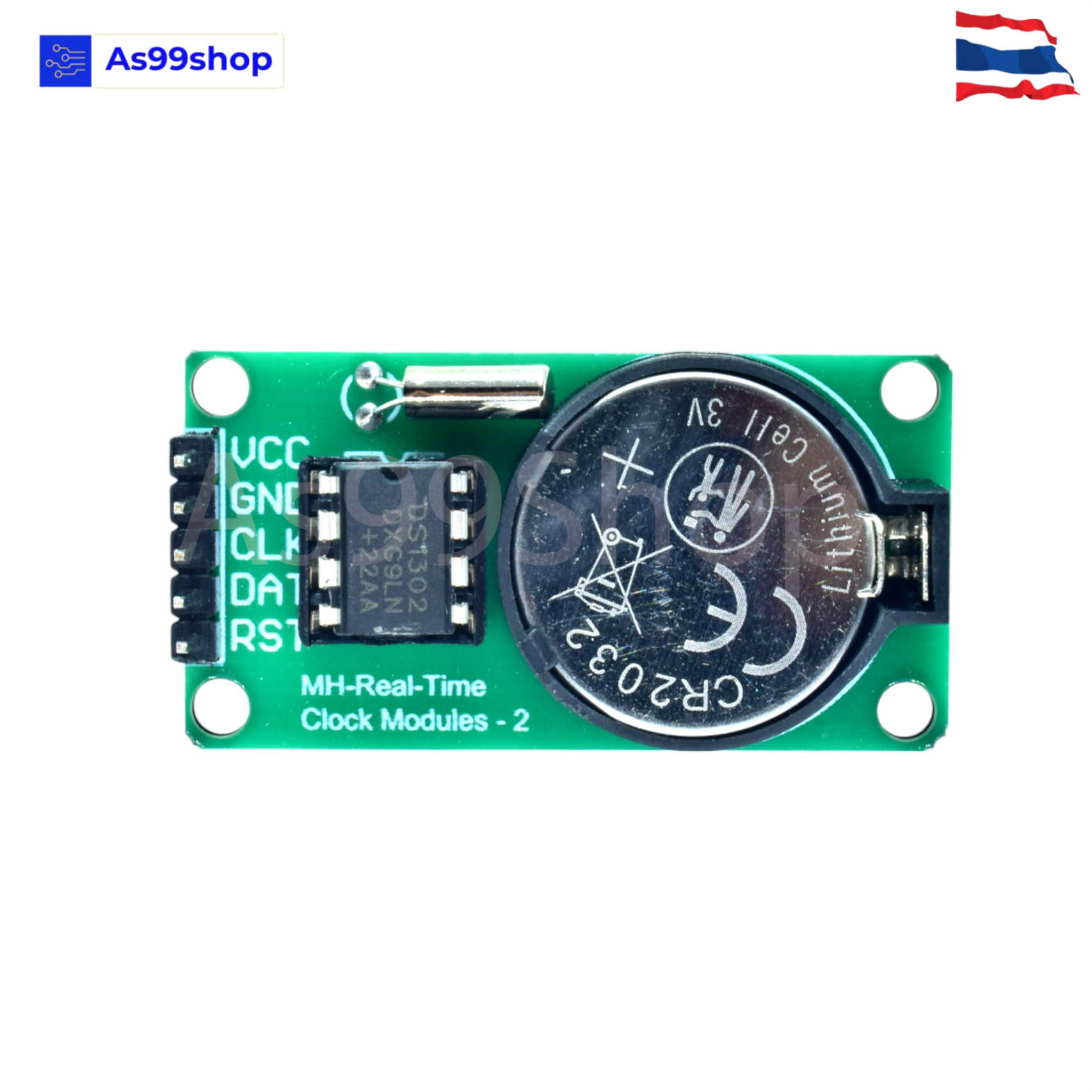 DS1302 real-time clock module with battery CR2032