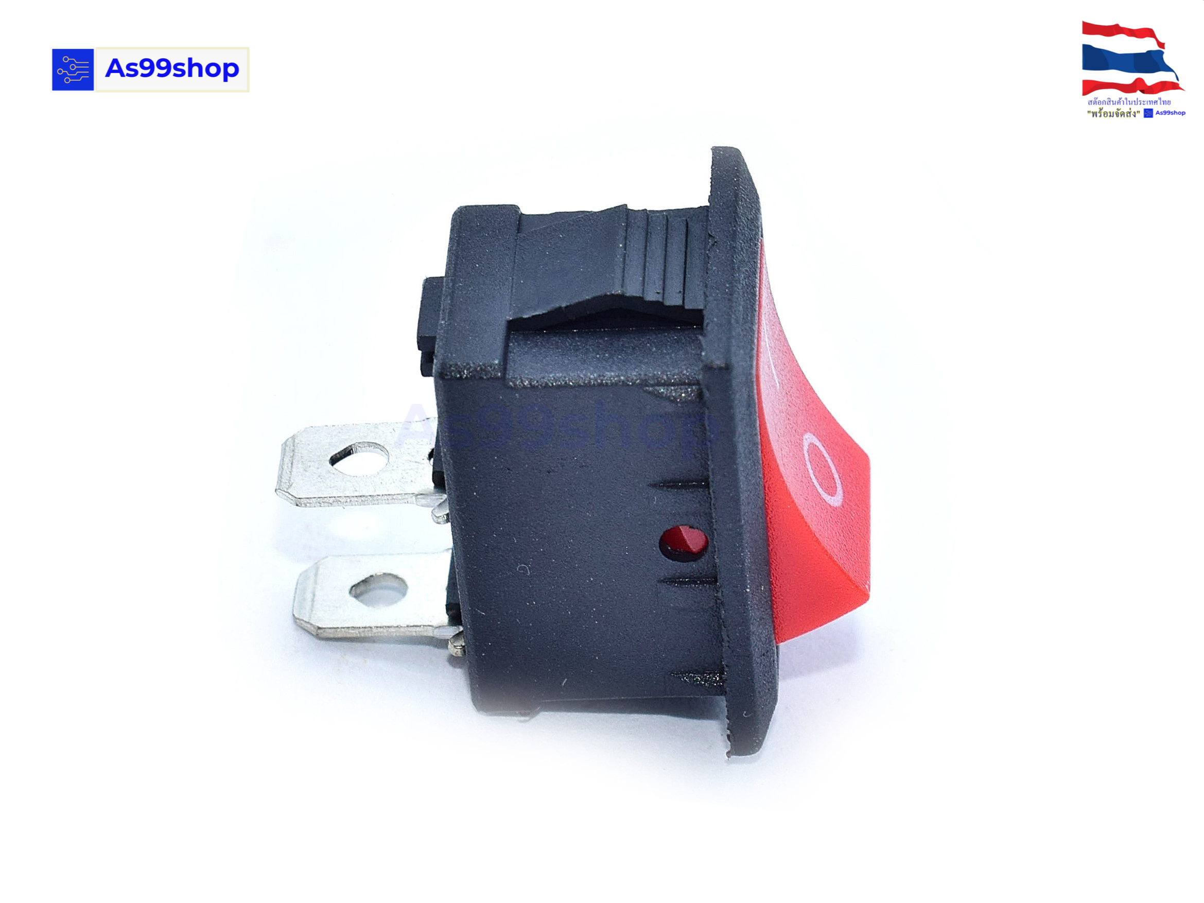 KCD1 Switch 6A-10A 250V 2Pin (2 ตัว)