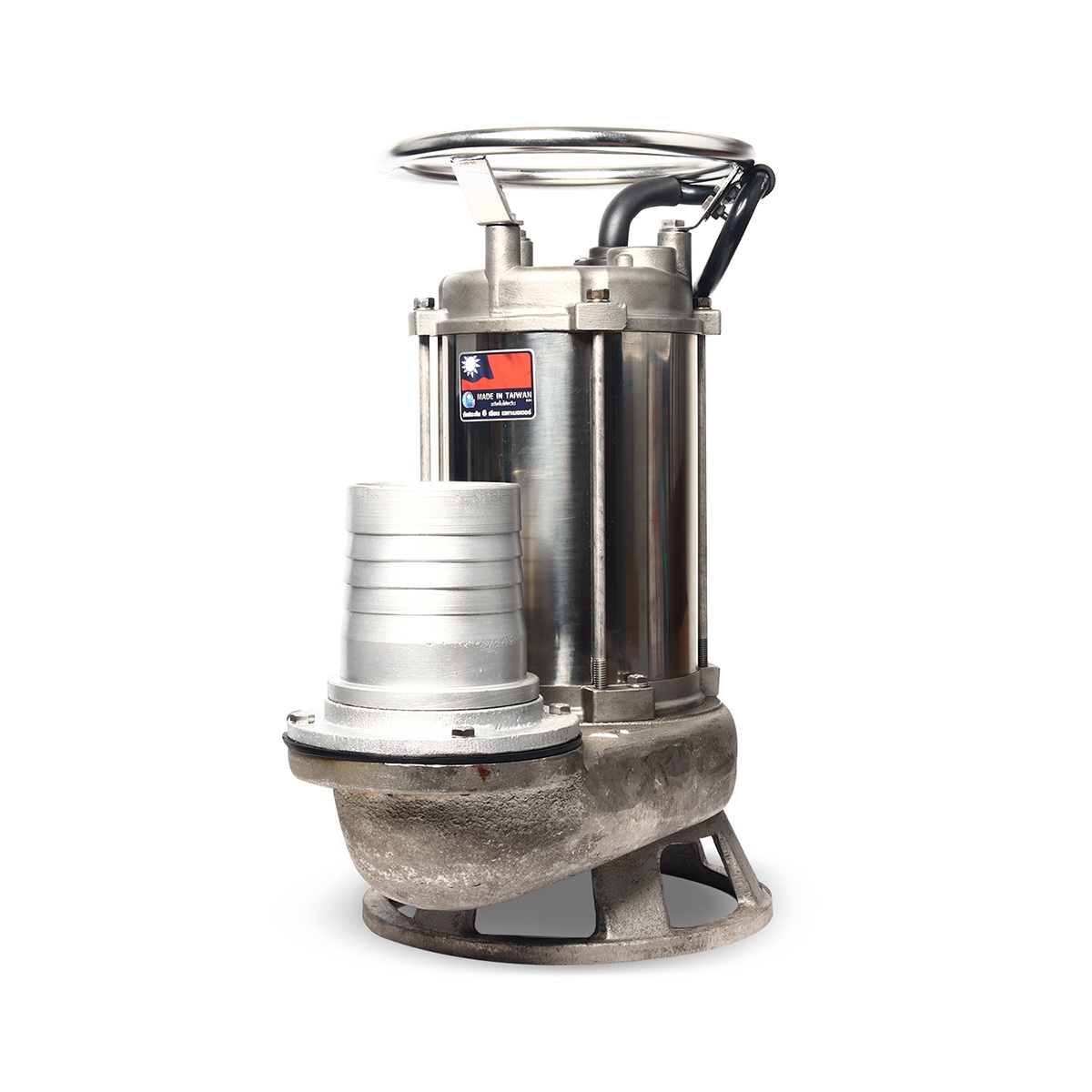 SHOWFOU SSQ-332 ปั๊มแช่สแตนเลส ใบพัดสแตนเลส 4" 3HP/380V