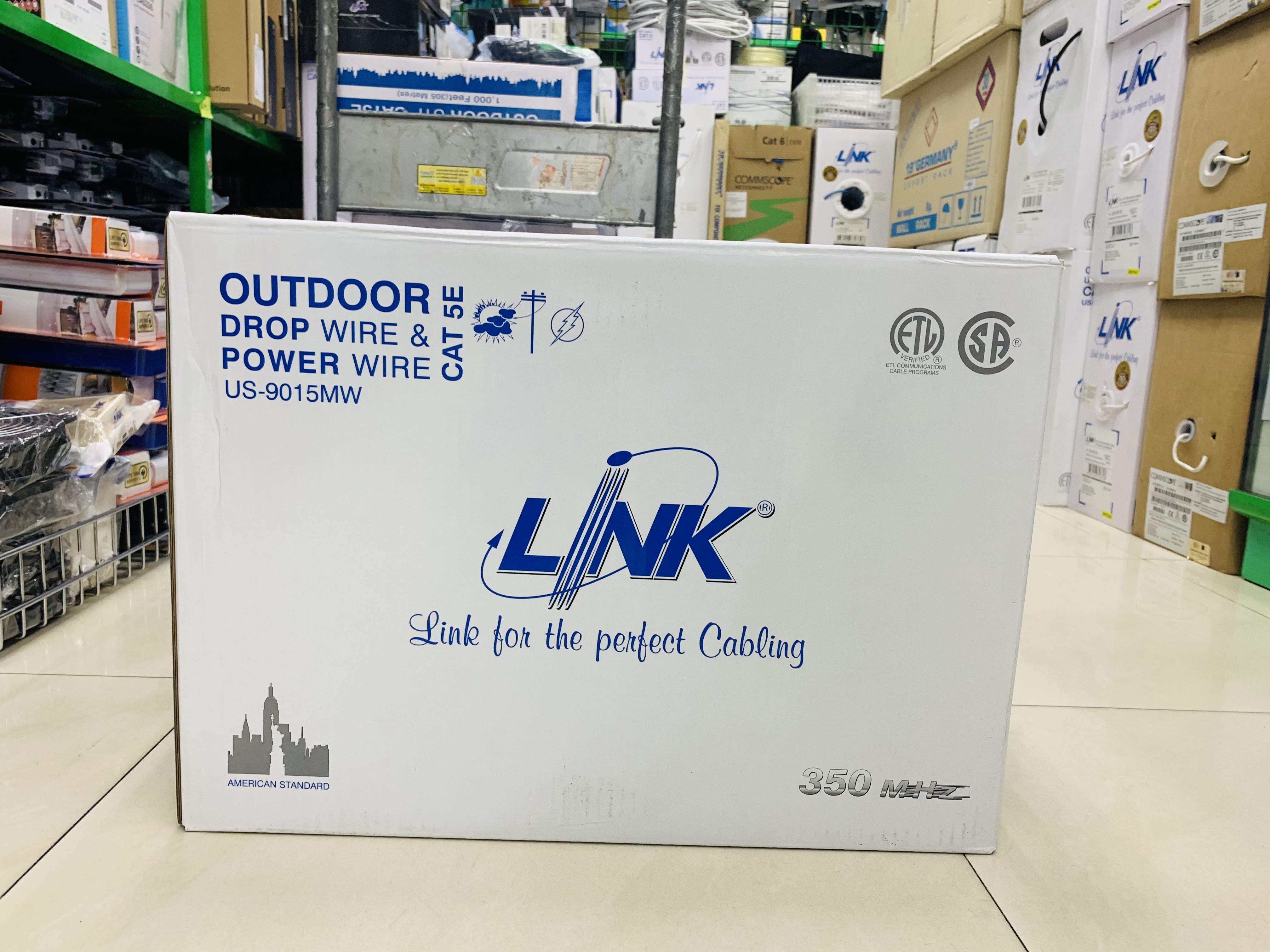 Link OUTDOOR DROP WIRE POWER WIRE US-9015MW