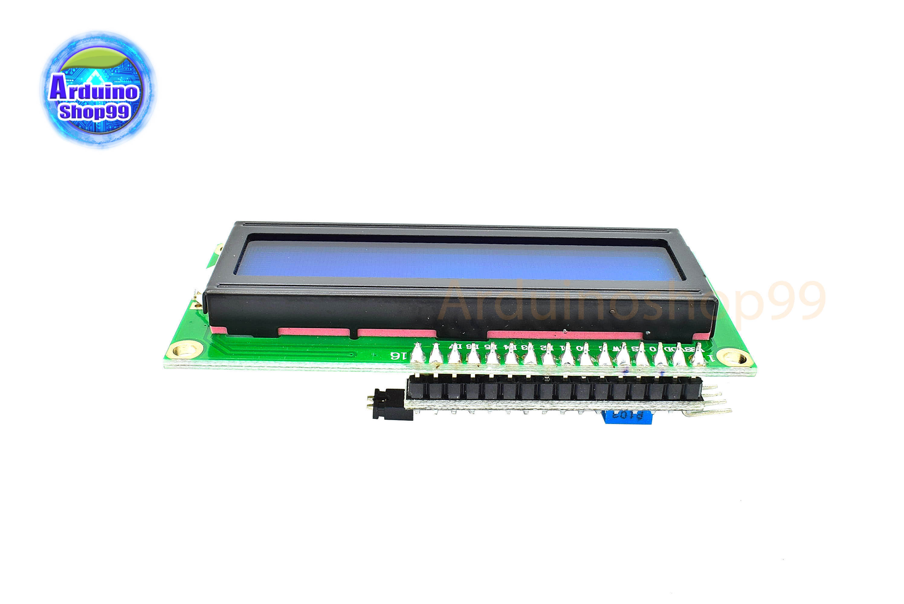 จอแสดงผล LCD1602(Blue Screen)16*2 พร้อม I2C interface