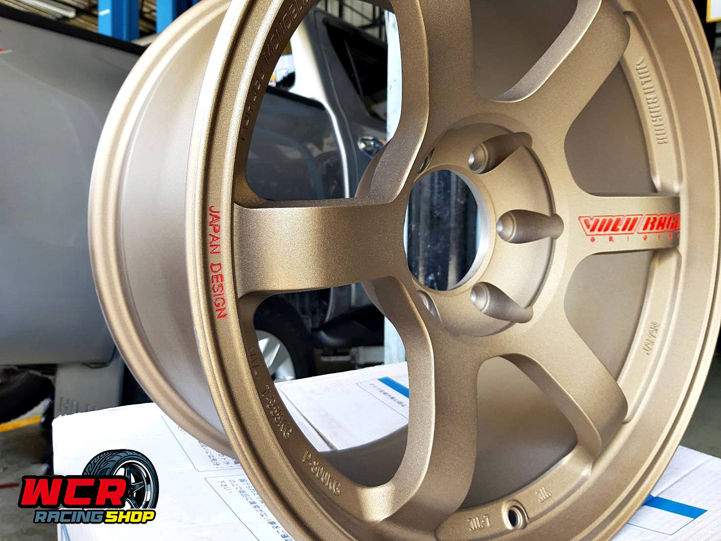 ล้อแม็กซ์ ANZEN QUALITY Model : TE37 SUV Size : 18x9.0