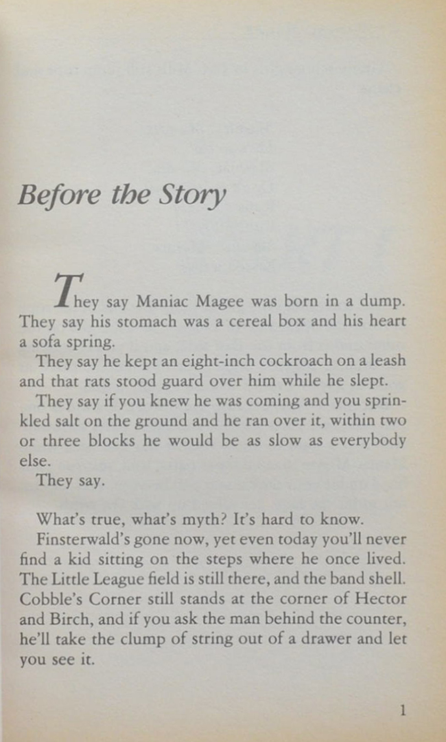 MANIAC MAGEE