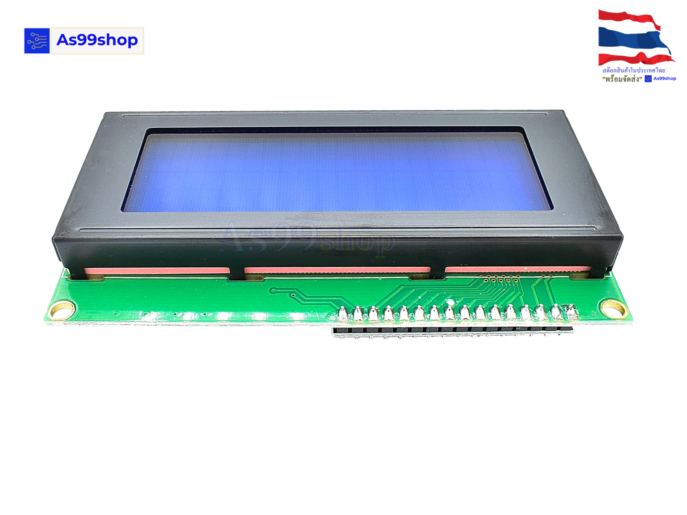 LCD 2004 (Blue Screen) 20x4 โมดูลจอ LCD พร้อม I2C Interface