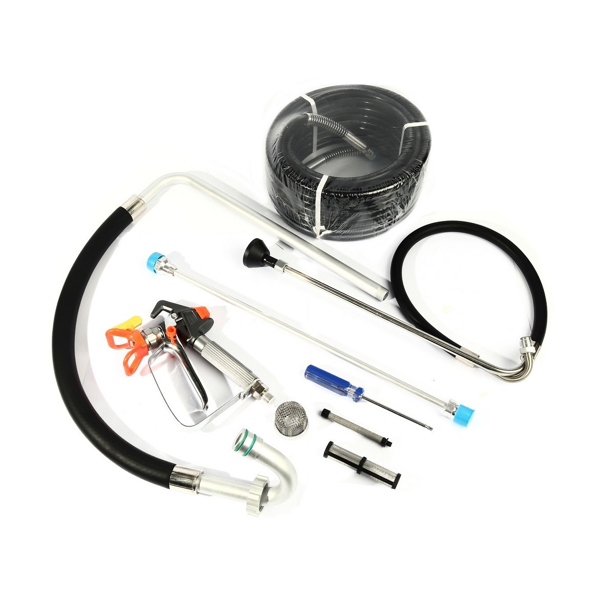 WUFU P-200C เครื่องพ่นสีไฟฟ้า Airless 1000W/220V 210Bar (งานหนัก)