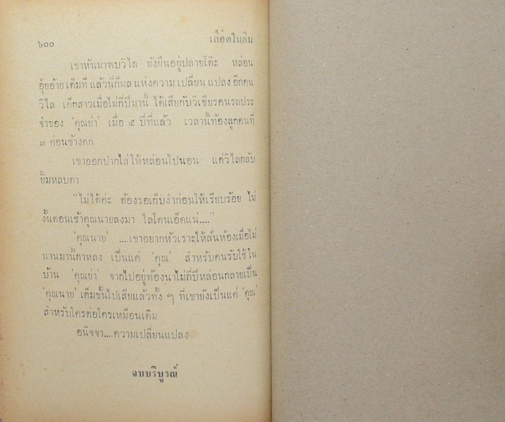 เลือดในดิน (2 เล่มจบ)