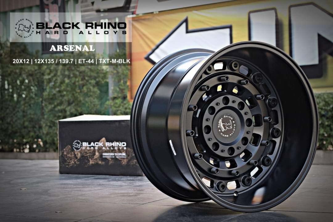 ล้อ BLACK RHINO ARSENAL ขอบ20