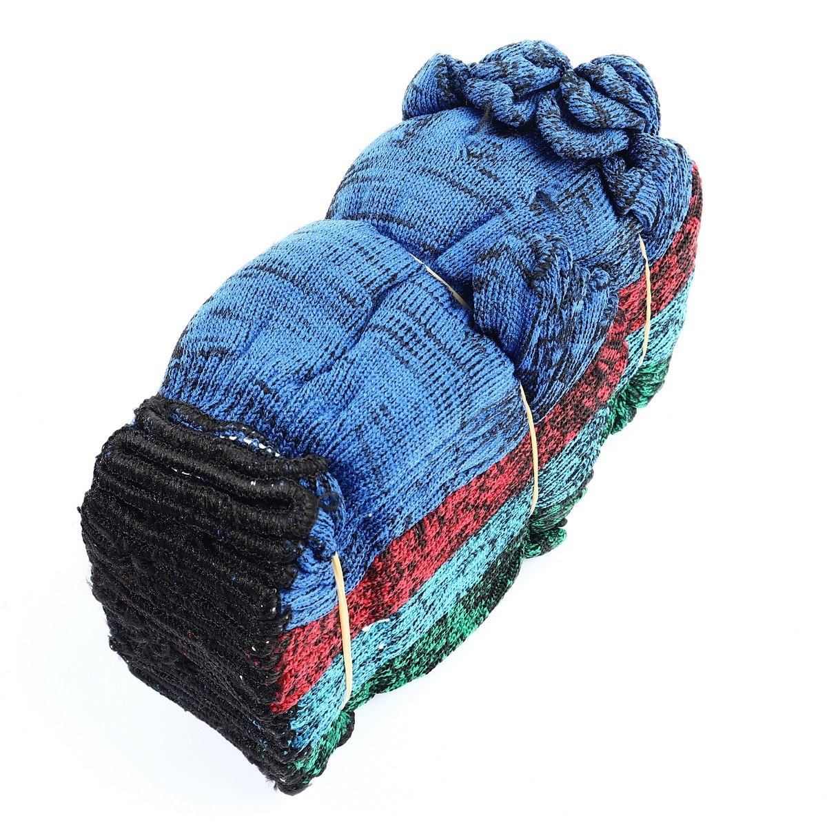 ถุงมือผ้า ไนล่อน คละสี ฟรีไซส์