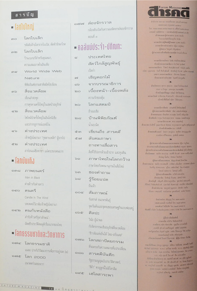 สารคดี ปีที่ 13 ฉบับที่ 152 ตุลาคม 2540