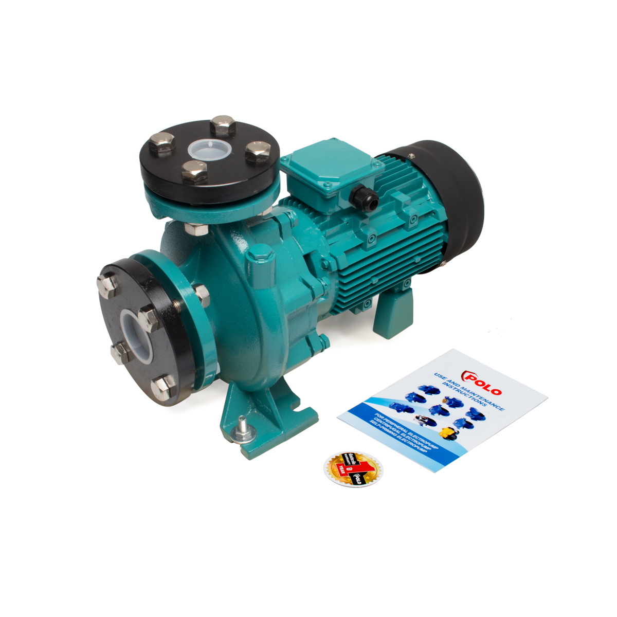 POLO SEN40-160A(T) ปั๊มหอยโข่งหน้าแปลน 2.1/2"x1.1/2" 5HP/380V H.35m