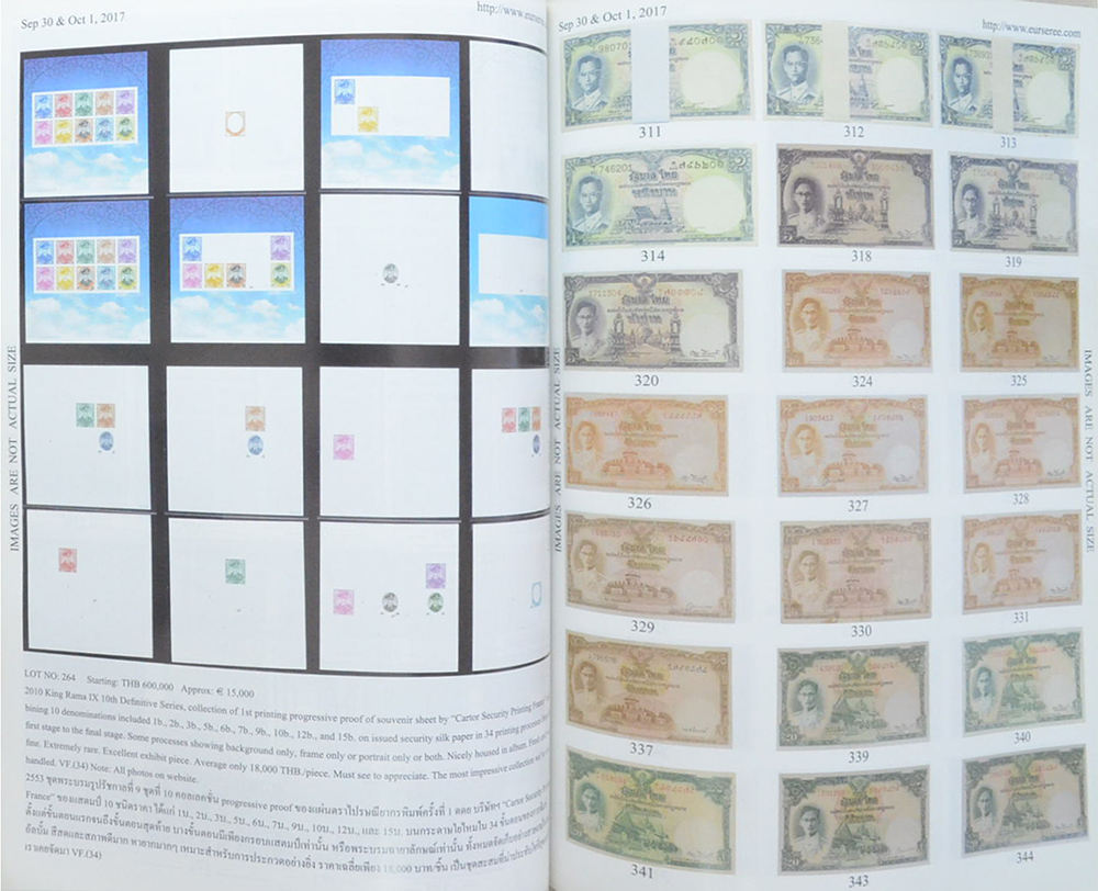 Eur-Seree Collecting Co., Ltd. Sale # 47 Stamps-Coins-Banknotes-Collectbles