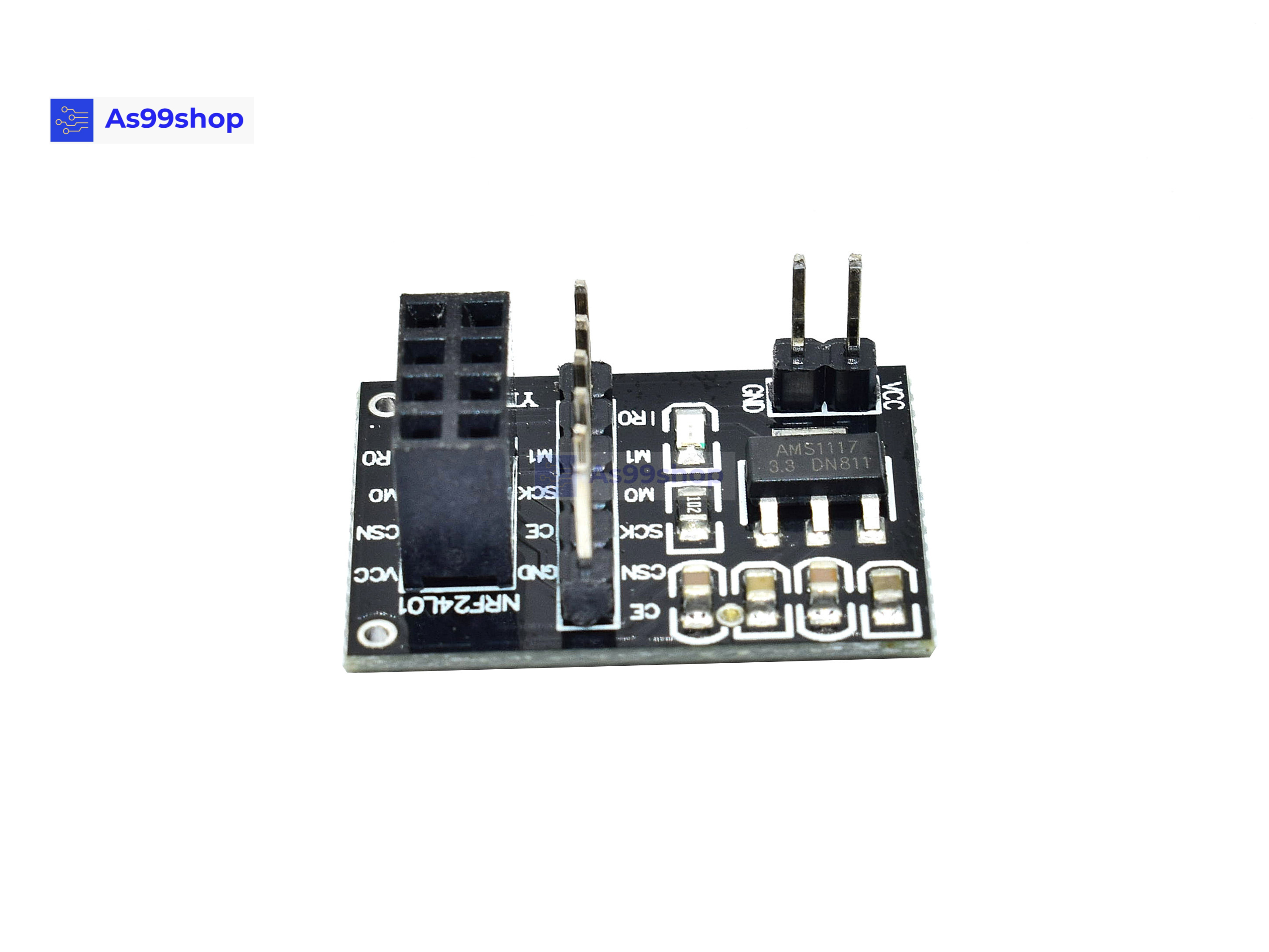 socket board which is for NRF24L01 Adapter 3.3V