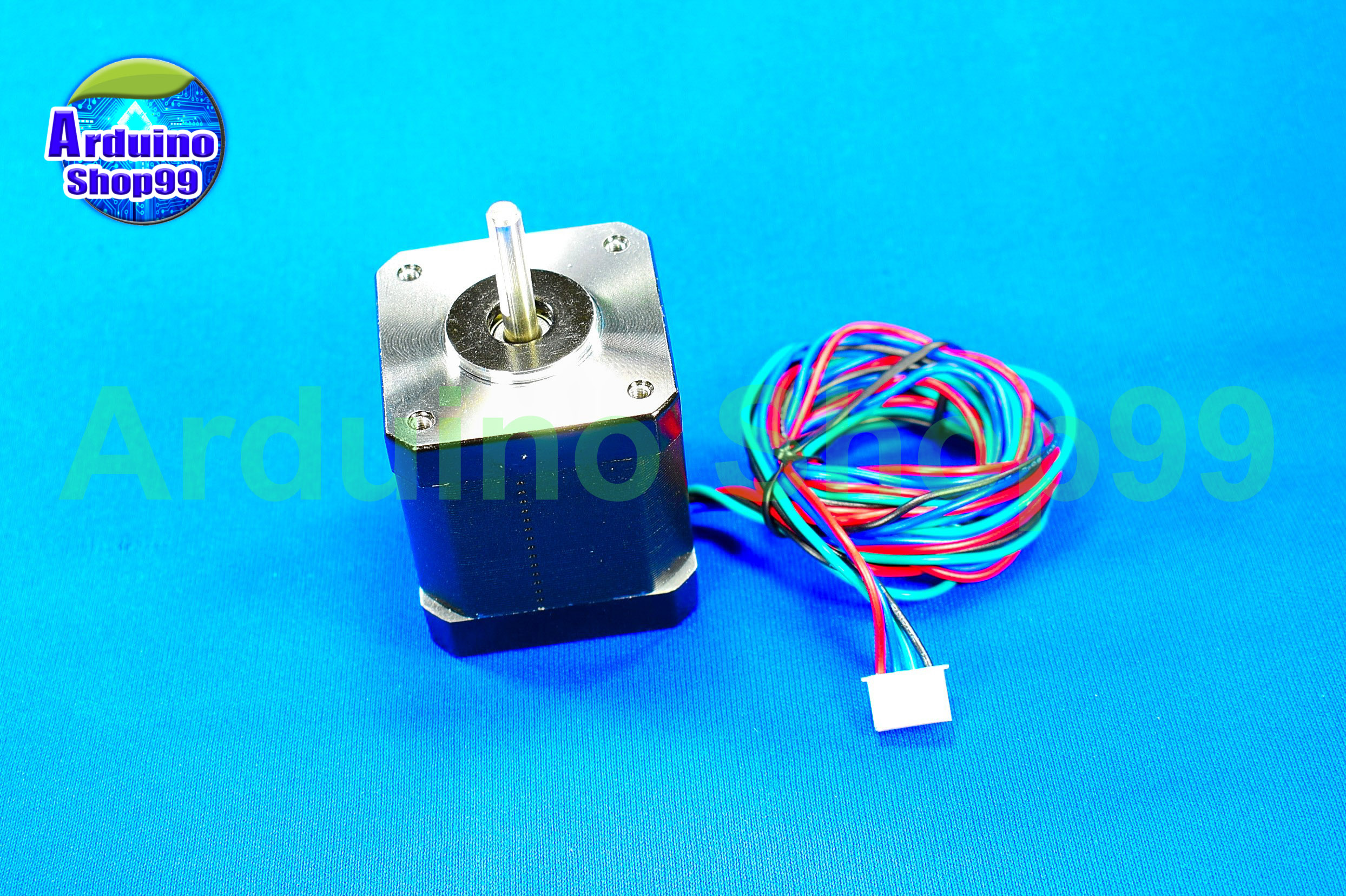Stepper motor Step angle: 1.8 ± 5% degrees / step