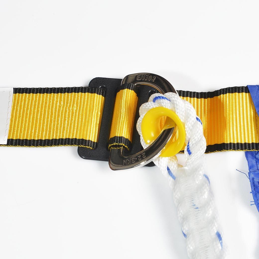 YAMADA รุ่น W737 เข็มขัดเซฟตี้ครึ่งตัวตะขอเล็ก ระบบล็อก 2 จังหวะ และถุงใส่เครื่องมือ