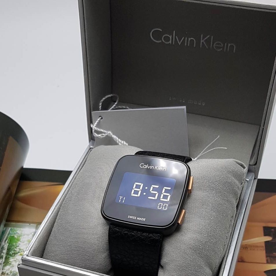 CALVIN KLEIN Future Digital Black Dial Watch