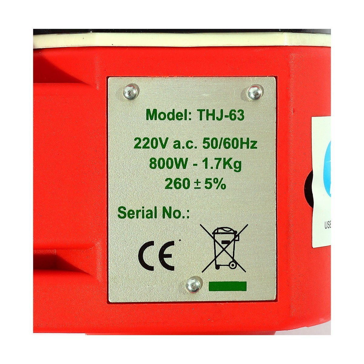 POLO THJ-63 เครื่องเชื่อมท่อ PP-R 20-63mm 800W