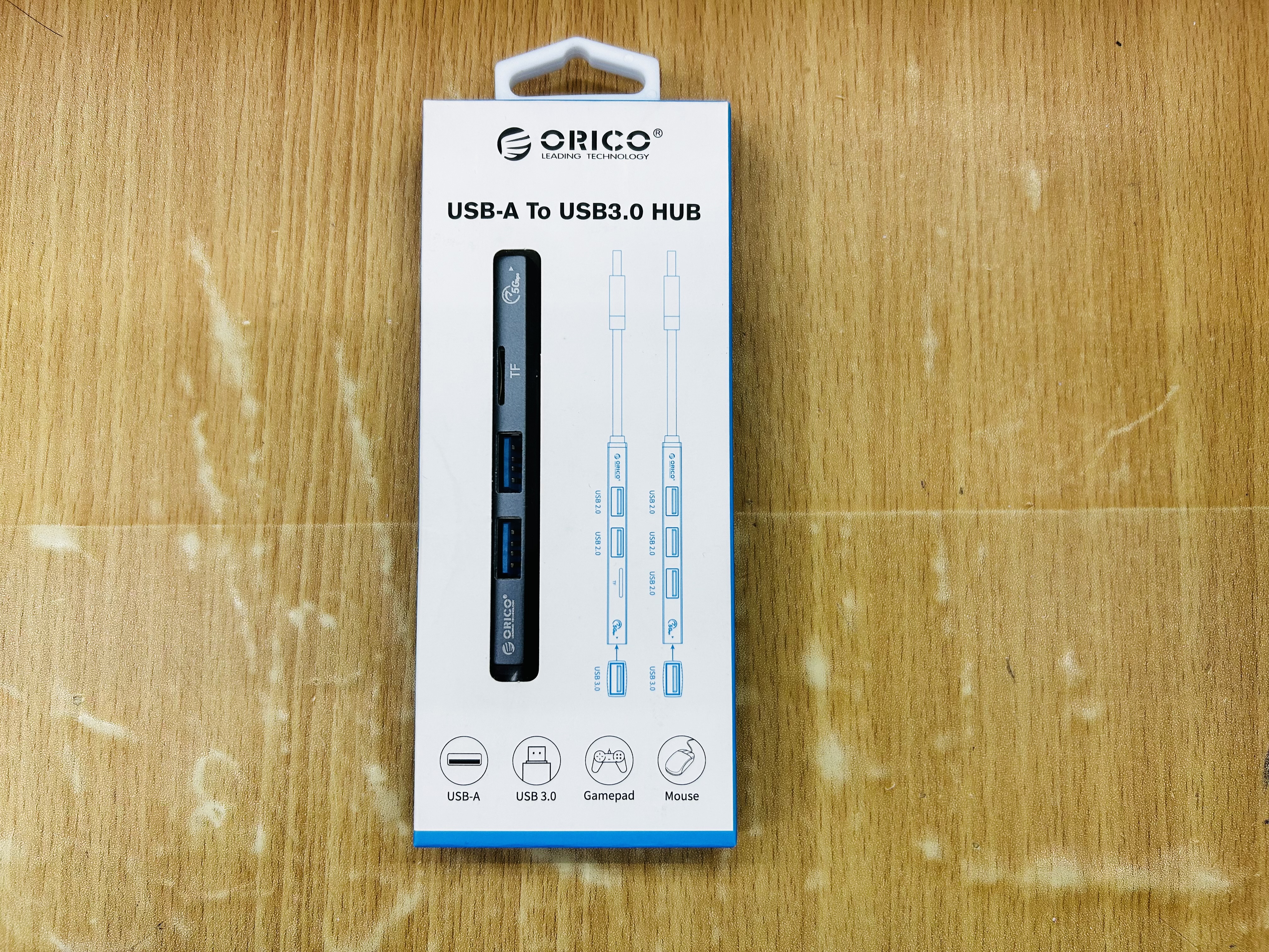 ORICO-AH-A12F-GY-BP USB-A to USB3.0 HUB