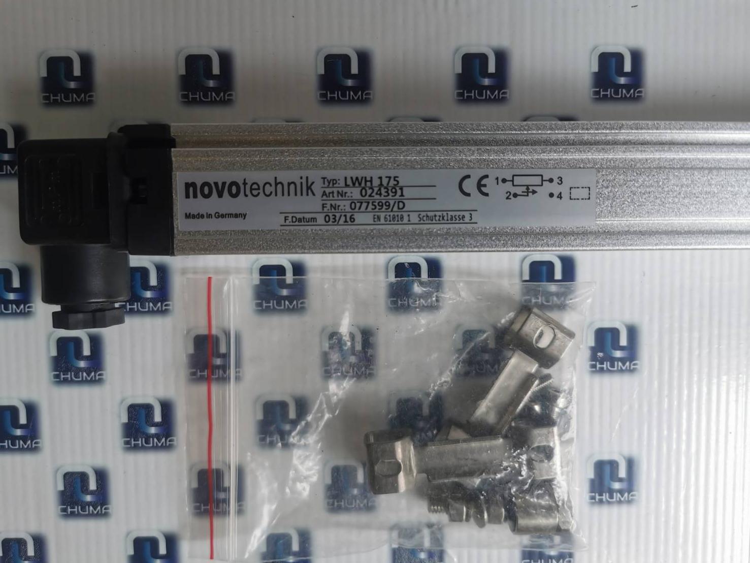 Novotechnik, encoder, linear position sensor, rotary position sensor, angle sensor, LWH-0175, LWH-175