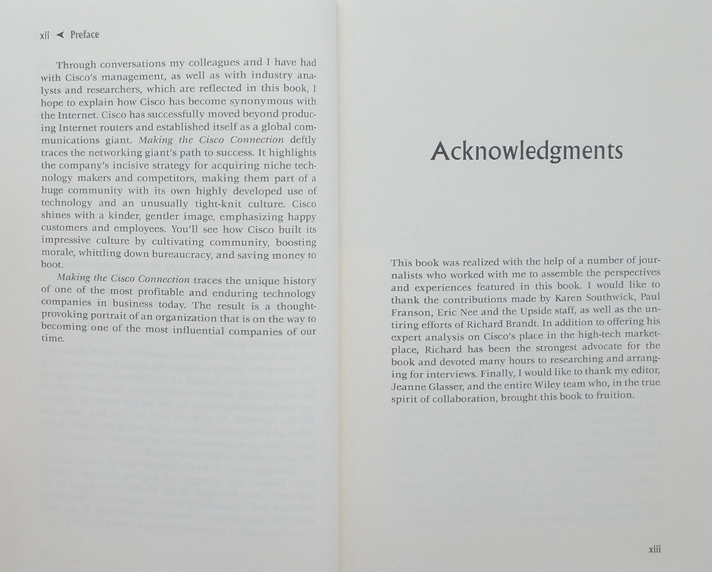 MAKING THE CISCO CONNECTION