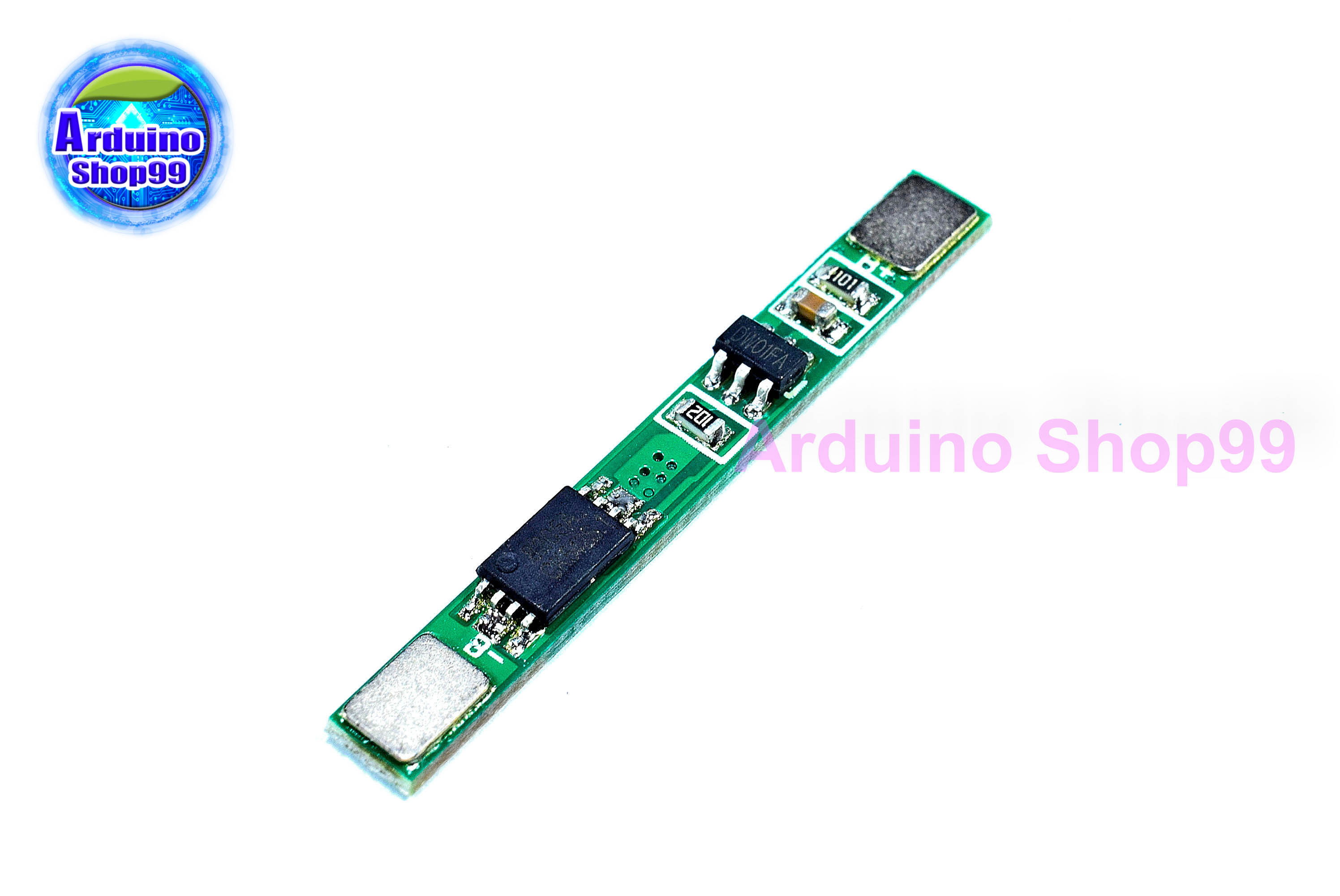 1S 3.7V 3A li-ion BMS PCM battery protection board