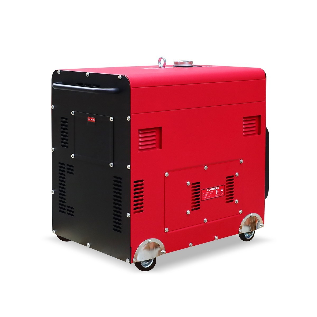 POLO KDX8500ES เครื่องปั่นไฟดีเซล 6.5kw รุ่นเสียงเงียบ 10HP กุญแจ